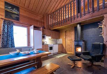 Фото номера Шале с одной спальней Шале Saivaara Cottages г. Кильписъярви 48