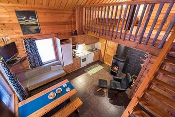 Фото номера Шале с одной спальней Шале Saivaara Cottages г. Кильписъярви 47