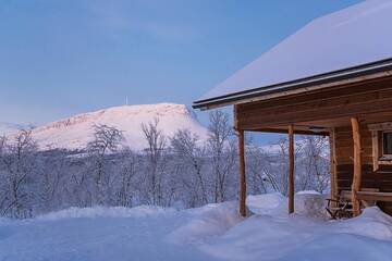 Фото номера Шале с одной спальней Шале Saivaara Cottages г. Кильписъярви 15