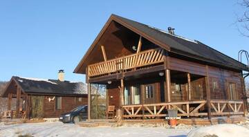 Фото номера Шале с одной спальней Шале Saivaara Cottages г. Кильписъярви 29