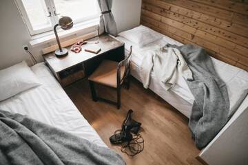 Фото номера Двухместный номер с 2 отдельными кроватями Отель Lapland Hotels Kilpis г. Кильписъярви 10