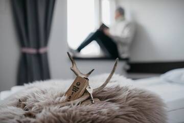 Фото номера Двухместный номер эконом-класса с 2 отдельными кроватями Отель Lapland Hotels Kilpis г. Кильписъярви 5
